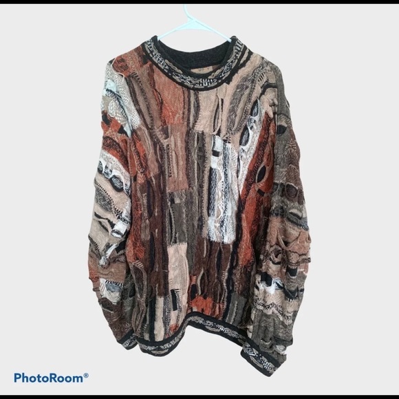 COOGI Sweaters - COOGI Brand/ Multicolored Brown Sweater